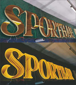 कस्टम बड़ा नेतृत्व इन्फिनिटी मिरर नेऑन लोगो साइन शॉप दीवार सजावट व्यवसाय नीऑन साइन - Product Image 5