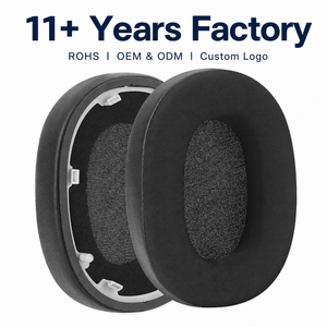 Coussinets d'oreille en gel pour écouteurs Sony WH1000XM6, couche rafraîchissante effet glace, maille respirante, résistants à la transpiration, OEM - Product Image 1