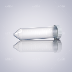 Tube à centrifuger 50ml en plastique jetable de laboratoire dans un sac stérile sans impression - Product Image 2