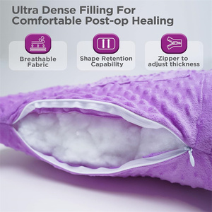 Almohada de recuperación para histerectomía y cesárea con 2 bolsillos para abdominoplastia - Product Image 5