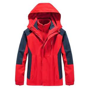 Outdoor Women's 3-In-1 Detachable Windproof Jacket Full Sleeve Workwear Team Building Uniform Activity Wear - Product Image 3