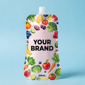 Pochettes souples personnalisées de 100 ml, 150 ml, 200 ml avec <span class=keywords><strong>bec</strong></span> <span class=keywords><strong>verseur</strong></span>, qualité alimentaire, pour assaisonnement barbecue, sauce BBQ, salade, chili, ketchup, et sauces épicées - Product Image 5