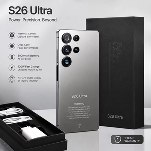 Meilleure Offre Smartphone S26 Ultra 12 Go RAM 256 Go ROM Écran 7,3'' Caméra Frontale 78 MP Déverrouillage Facial Distributeur - Product Image 1
