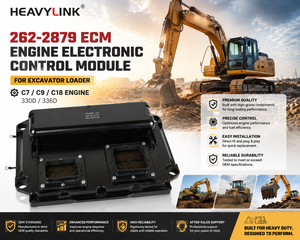 Module de commande électronique du moteur HEAVYLINK 262-2879 ECM pour excavateur-chargeur C7 C9 C18 330D 336D - Product Image 1