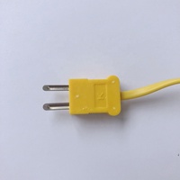 Offre Spéciale l'industrie printemps câble type K capteur DE température à thermocouple avec prise