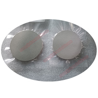 Ir Iridium pulvérisation cible haute pureté 99.95% métal précieux Iridium cible disque Indium Bond cuivre panneau arrière