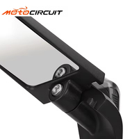 Nouveaux rétroviseurs de moto en fibre de carbone Baige avec lumières pour Yamaha/Suzuki/Ducati (droit et gauche)