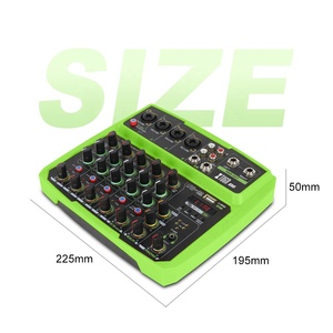 New PROFESSIONAL products 6 Channel bluetooth audio digital mixer - Product Image 5