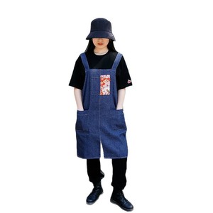 Denim Apron With Wave Print For Coffee Tea Shops Home Kitchen Use Stain Resistant Durable Cover Up - Product Image 5