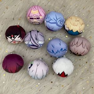 Customizable Mini Short Anime Plush Pillow Keychain Cute Metal Filling Keychain for Comic-Con with Low MOQ Customization Options - Product Image 3