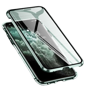 Bán Buôn Hấp Thụ <span class=keywords><strong>T</strong></span>ừ <span class=keywords><strong>T</strong></span>ính 360 Double Side Tempered Glass Di Động Điện Thoại Di Động Trường Hợp Cover Quay Lại Đối Với Xiaomi 9 Máy Ảnh - Product Image 1