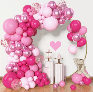 2026 Ballongirlanden-Set Latexballons Bogen mit Butterfolienballons für Hochzeit Babyparty Geburtstag Party Hintergrund Dropshipping - Product Image 1