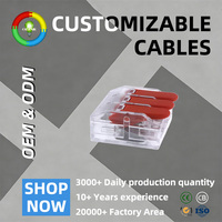 Adaptateur de bornier de connexion de puissance à courant élevé en cuivre compact série 221 pour PC