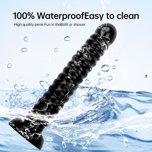 ดิ๊กโดจำลองแบบยูนิเซ็กส์ ชายหญิงใช้ได้ วัสดุ PVC นิ่ม กันน้ำ 100% เป็นมิตรกับสิ่งแวดล้อม ของเล่นผู้ใหญ่สำหรับกระตุ้นตัวเอง - Product Image 4