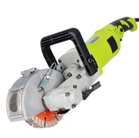 Machine à rainurer murale professionnelle 4000W 220V pour béton, 7500 tr/min, profondeur de coupe 37mm, avec contrôle de la poussière, outil électrique
