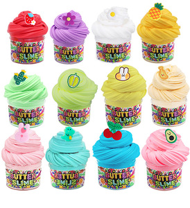 Kit de Slime de Mantequilla, Slime Espumoso de Crema de Choux, Slime de Algodón DIY, 24 Colores, Unisex, Edades 7-14 - Product Image 6