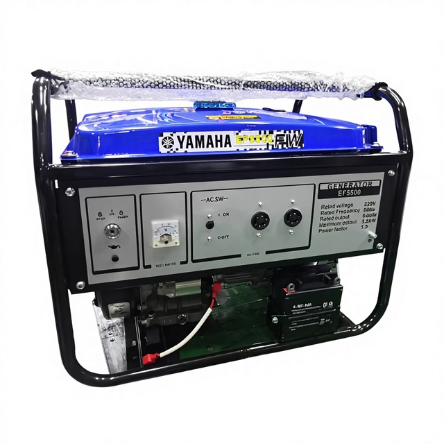 5.0kW Rated 5.5kW Max Open Frame Gasoline Generator 220V Single Phase Portable Emergency Power Generator