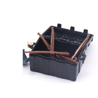 Boîte de rangement pour armes, étui de transport, kit d'équipement, accessoires, ensemble de briques, blocs de construction SWAT pour figurines compatibles avec les grandes marques