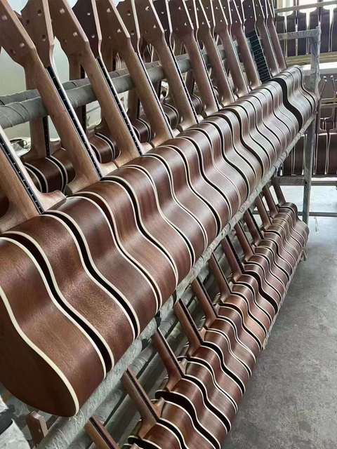 Chinese Musical Instrument Factories Can Provide Customized Logo Branding Services for Ukuleles