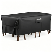Housses de protection imperméables pour meubles de patio modulaires, résistantes aux déchirures, pour l'extérieur, toutes saisons, pour canapés de jardin
