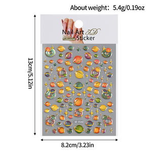 สติกเกอร์ติด<span class=keywords><strong>เล็บ</strong></span>ลายดาว 5 มิติ <span class=keywords><strong>สี</strong></span>สันสดใส 1 แผ่น ลาย Y2K ดาวประกายแสง แบบติดเอง สำหรับตกแต่ง<span class=keywords><strong>เล็บ</strong></span> DIY - Product Image 6