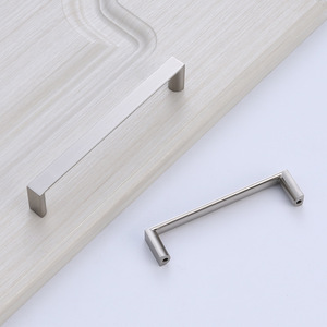 Good quality Brass Furniture <b>Pulls</b> Brushed Nickel <b>Gold</b> & Black Stainless Steel Kitchen & Bedroom Handles Cabinets <b>Drawers</b> - Product Image 4