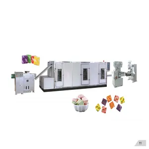 Toffee candy making machine production line packing machine