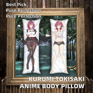 หมอนข้างอนิเมะญี่ปุ่นลายคุรุมิ โทคิซากิ พิมพ์ลายตามสั่ง ผลิตจากผ้าถัก ปลอดสารพิษ ผ้าฝ้ายเรียบ สำหรับใช้ในบ้าน - Product Image 2