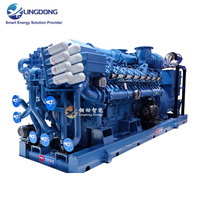 Groupe électrogène au gaz naturel de 1875 kVA 1500 kW, 1,5 mégawatt, grands générateurs électriques fabriqués en Chine, moteur Yuchai pour usine chimique