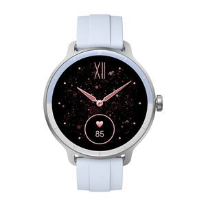 Montre connectée ronde de 1,27 pouce DR03, surveillance de la fréquence cardiaque, de la pression artérielle et de l'oxygène, étanche IP68, montre connectée santé pour femmes - Product Image 5