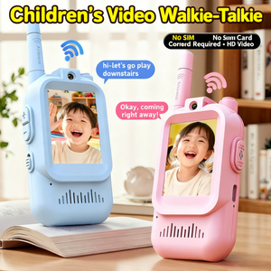Walkie-Talkie Creativo para Niños, Comunicación Bidireccional, Alcance de 1500 Pies, Efectos de Voz Geniales para Niños de 3 a 12 Años, Regalo de Navidad o Cumpleaños para Actividades al Aire Libre - Product Image 2