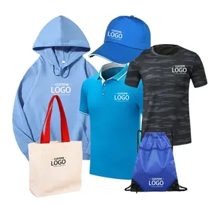 Özel marka promosyon spor hediye setleri öğeleri şapka gömlek çanta iş promosyon ürün olay için