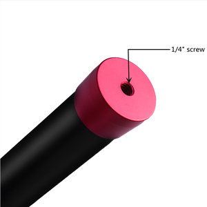 ไม้ต่อขาตั้งกล้อง Manbily LR-252 ทำจากอลูมิเนียมอัลลอย พร้อมสกรู 1/<span class=keywords><strong>4</strong></span> และ 3/8 สำหรับสมาร์ทโฟน ใช้กับ Gimbal Stabilizer <span class=keywords><strong>Zhiyun</strong></span> <span class=keywords><strong>Smooth</strong></span> <span class=keywords><strong>4</strong></span> และ OSMO - Product Image 5