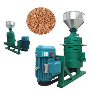 Small Soybean Skin Peel Machine Wheat Peeling Millet Dehuller Machine