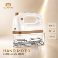 Batteur à main multifonction 300W, batteur à œufs électrique, batidora pour la pâtisserie et les gâteaux, mixeur, appareil de cuisine, robot pâtissier