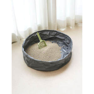 Pet Cat Basket-Style Toilet Easy Clean 20L Plastic PP <b>10kg</b> <b>Weight</b> - Product Image 1