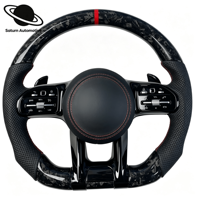 Nouveau volant en cuir pour Mercedes-Benz pour les modèles W223/W213/206/W222/GLC/X253/C253/CLA W117 GLE/CLS avec matériaux PU/PVC