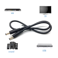 Kabel Daya DC 5.5*2.1mm Pabrik Cina, Kabel DC 5521 Male to Male Jack 5.5 2.1