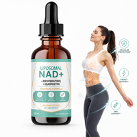 Amazon Best Seller NAD Liquid Drops 300mg Suplemen Murni NAD Drops untuk Perbaikan DNA Siap FBA Pabrik Label Pribadi