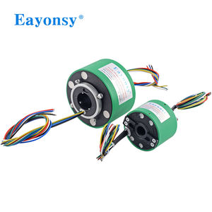 Plastik mil/gövde ile delik kayma halkası, 12.7/25.4/38.1/50mm içi boş delik, 2/4/6 devre 10A/tel - Product Image 6