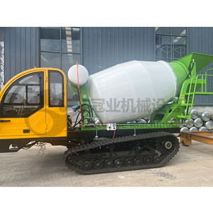 Camión hormigonera sobre orugas <span class=keywords><strong>premezclado</strong></span> multifuncional y de alta eficiencia con bomba de camión mezclador - Product Image 3