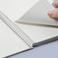 Bloc-notes personnalisé avec logo imprimé, couverture en papier PU/PP à feuilles mobiles, pour le bureau et l'école, formats A3/A4/A5/A6/B5/B6, option cadeau