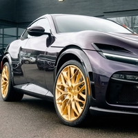 Nouvelles jantes monobloc forgées en une seule pièce, couleur champagne or, en alliage d'aluminium, 5x112/114.3/127, design concave, compatibles avec Audi Mercedes, sur mesure