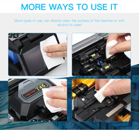 Lint-Free Fiber Optic Cleaning Tissue Paper Wipes for FTTH Optical Connector End Face Ferrule Platform Cleaner Tool