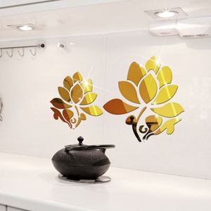 Fashion 3D Applique Mirror <b>Stickers</b> Acrylic Self-adhesive Removable <b>Wall</b> <b>Sticker</b> DIY Home Room <b>Decoration</b> <b>Wall</b> Art - Product Image 5