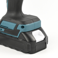 Perceuse-visseuse sans fil 21V Li-ion rechargeable, 13 mm, sans balais, 1/2'', kit de perceuse à percussion compacte pour béton
