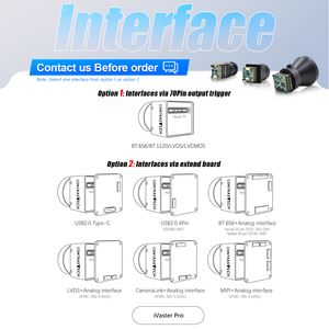 640x512 sin obturador Digital Zoom1.0-4,0x50 25Hz LWIR radiométrico Visión Artificial Flir cámara térmica con Sdk BOSON para Drone - Product Image 2