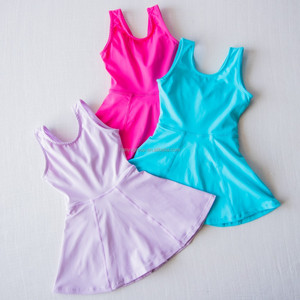 Venta al por mayor 2025 Fabricante de ropa de tenis Vestido de tenis para niñas Sin mangas Trajes de tenis de golf Ropa atlética - Product Image 1