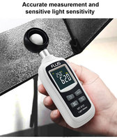 Luxmètre Enregistreur de Données Intensité Lumineuse Calibrage de l'Éclairement Mètres Numériques Caméra Testeur Sans Fil Luxmètre