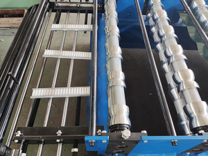 Tự động tráng men ngói cuộn tạo thành máy hiệu quả cao mái ngói làm cho thiết bị nặng bằng kính mái ngói - Product Image 3